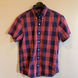 J. Crew short sleeve button down shirt